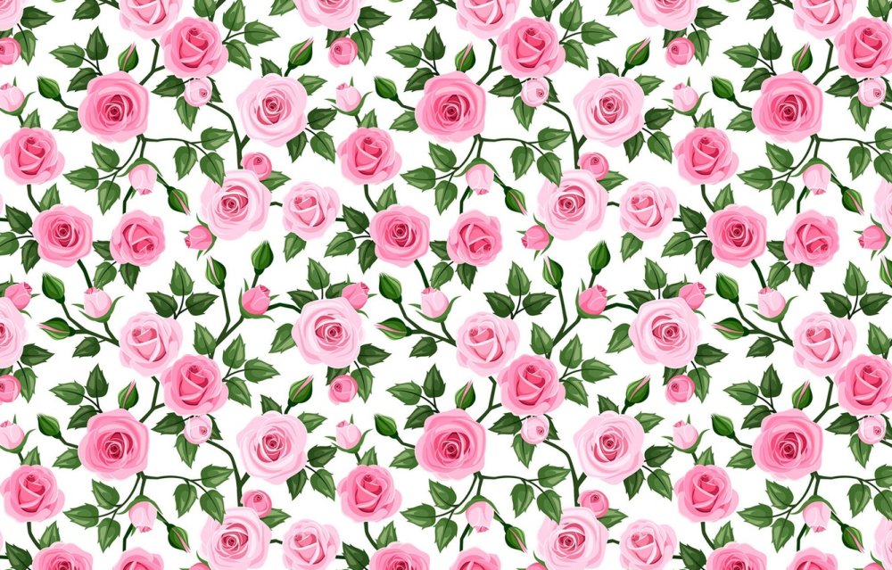 Фон в мелкий цветочек