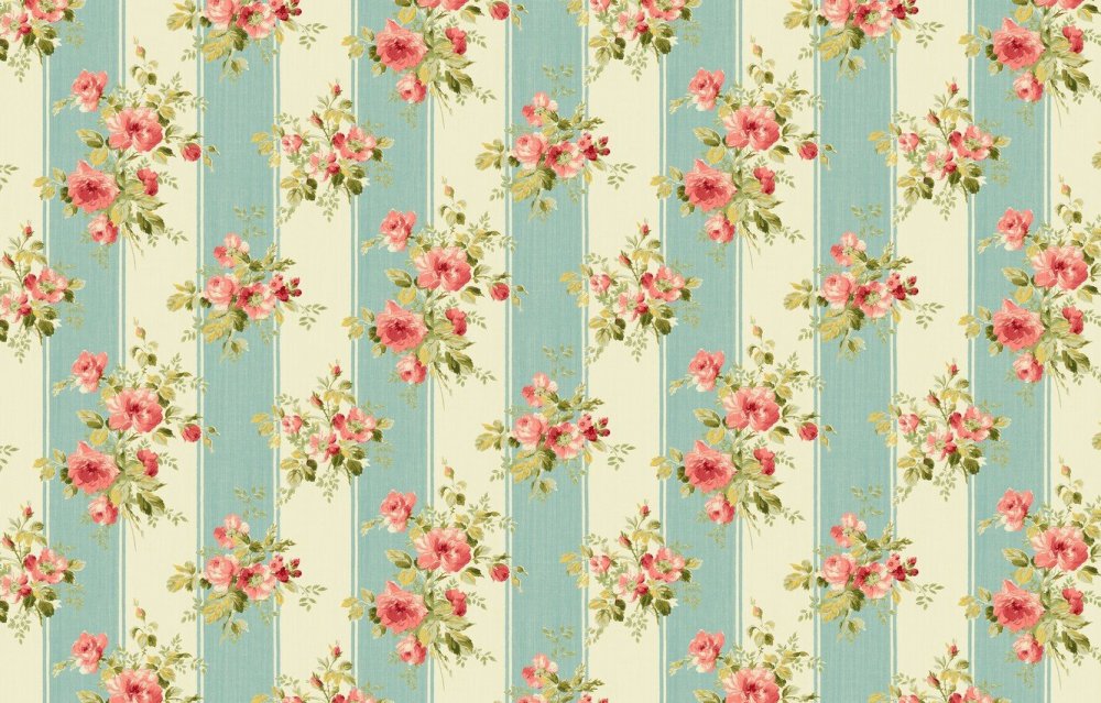 Мелкий цветочный орнамент