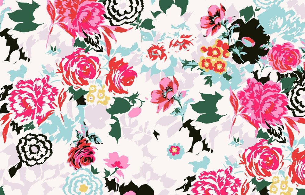 Цветочный принт