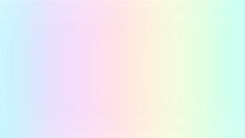 Нежный Радужный цвет