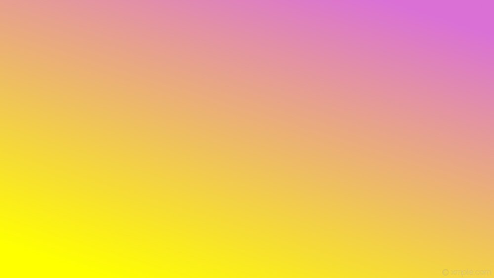 Желто розовый градиент