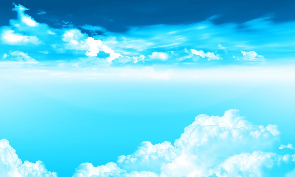 Голубое небо фон
