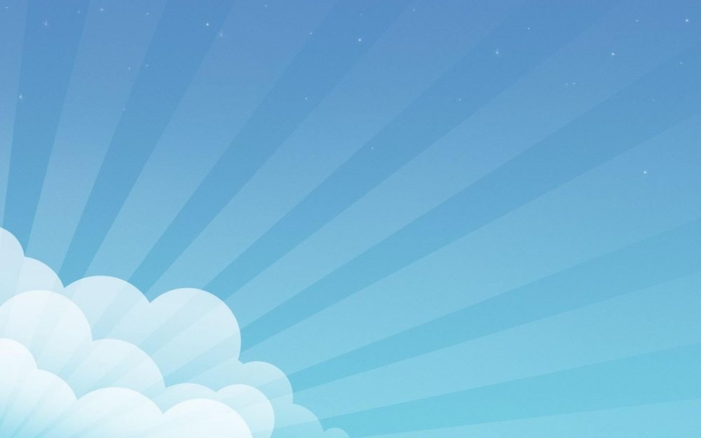 Фон облачка