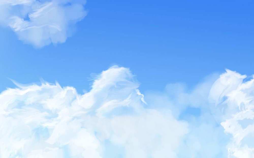 Голубое небо фон