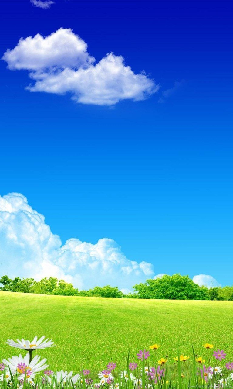 Голубые облака