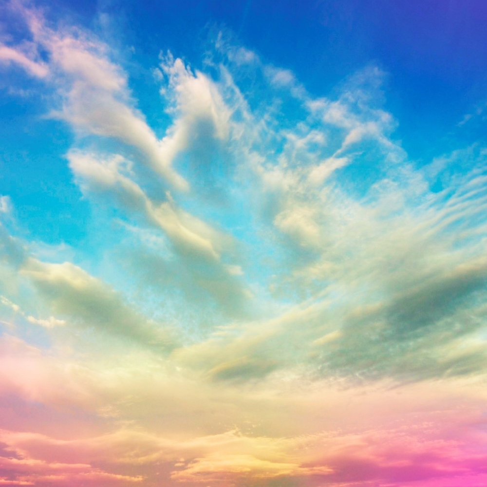 Голубое небо