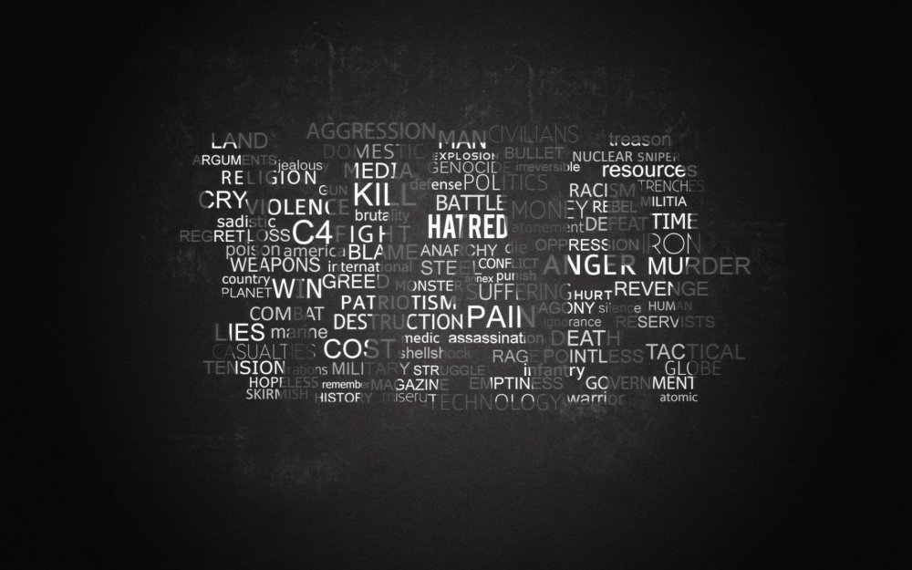 Грустные обои на рабочий стол