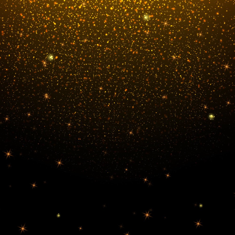 Золотые блестки