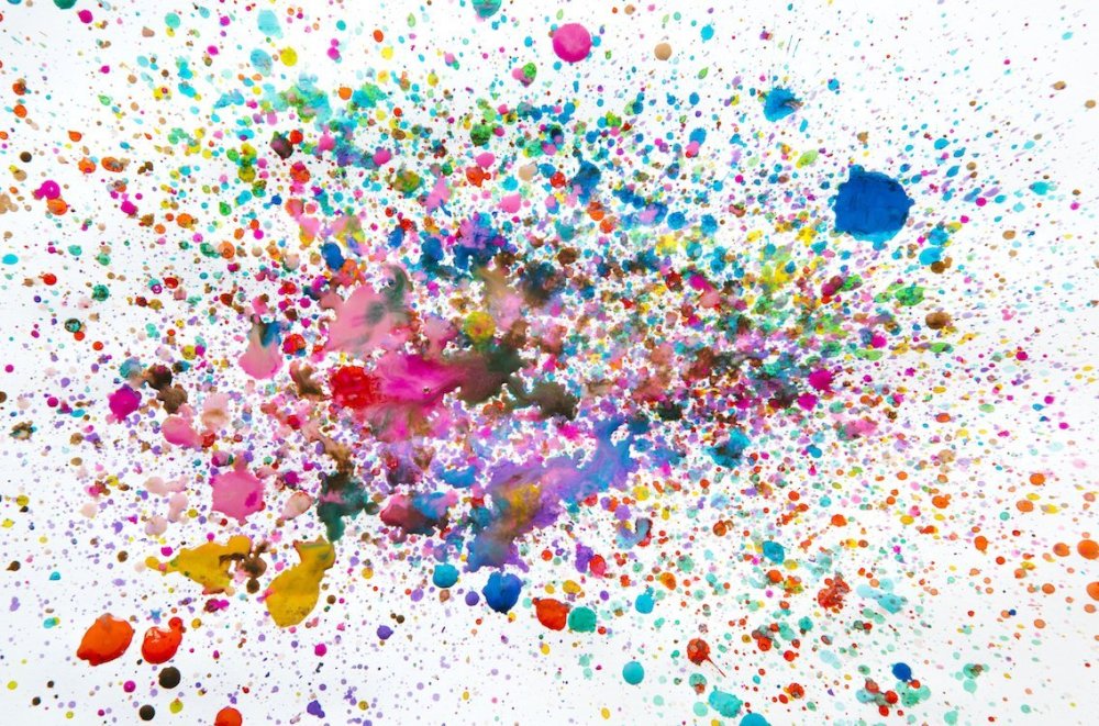 Разноцветные брызги