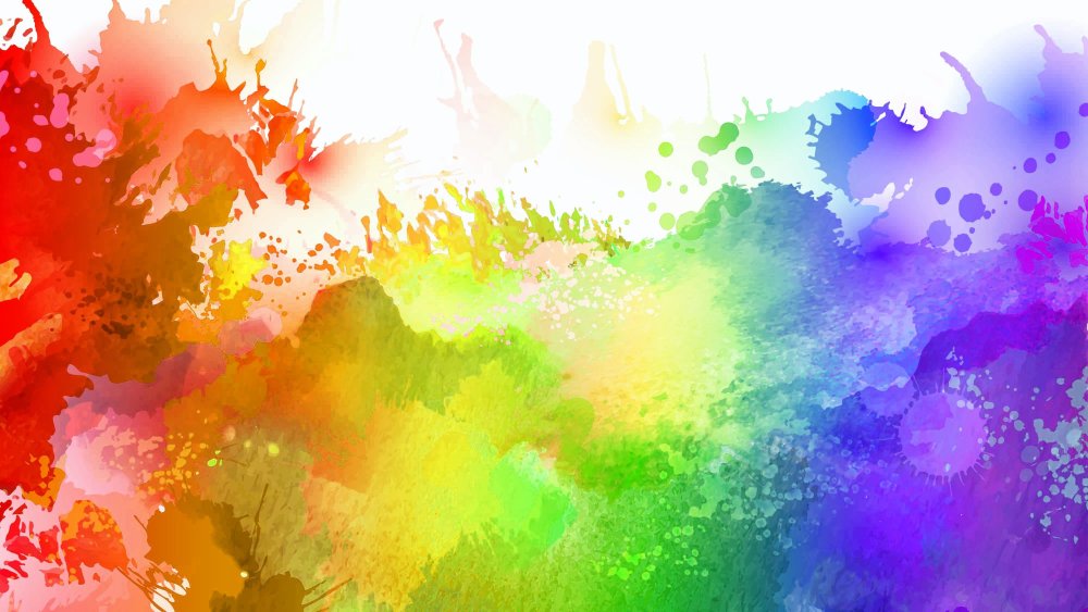 Фон для презентации краски