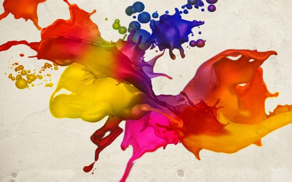 Всплеск красок