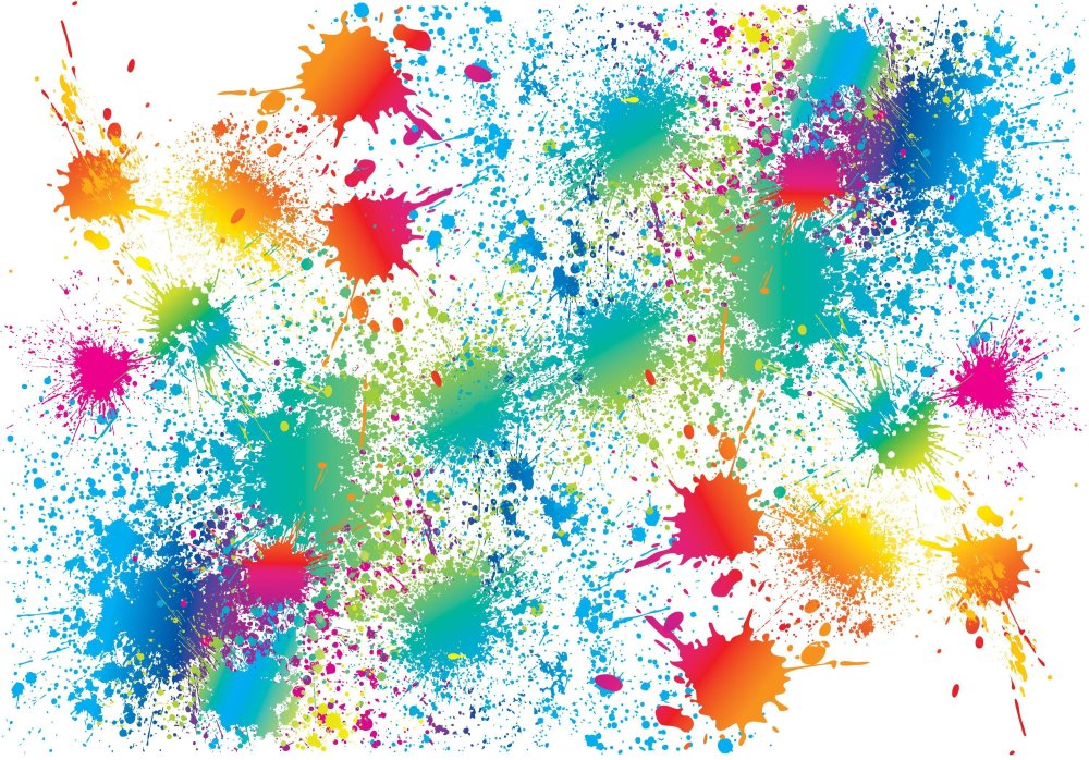 Капли краски