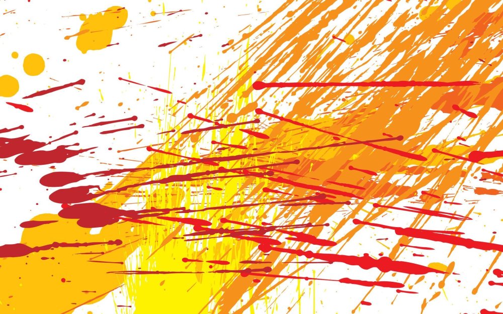 Желтые мазки