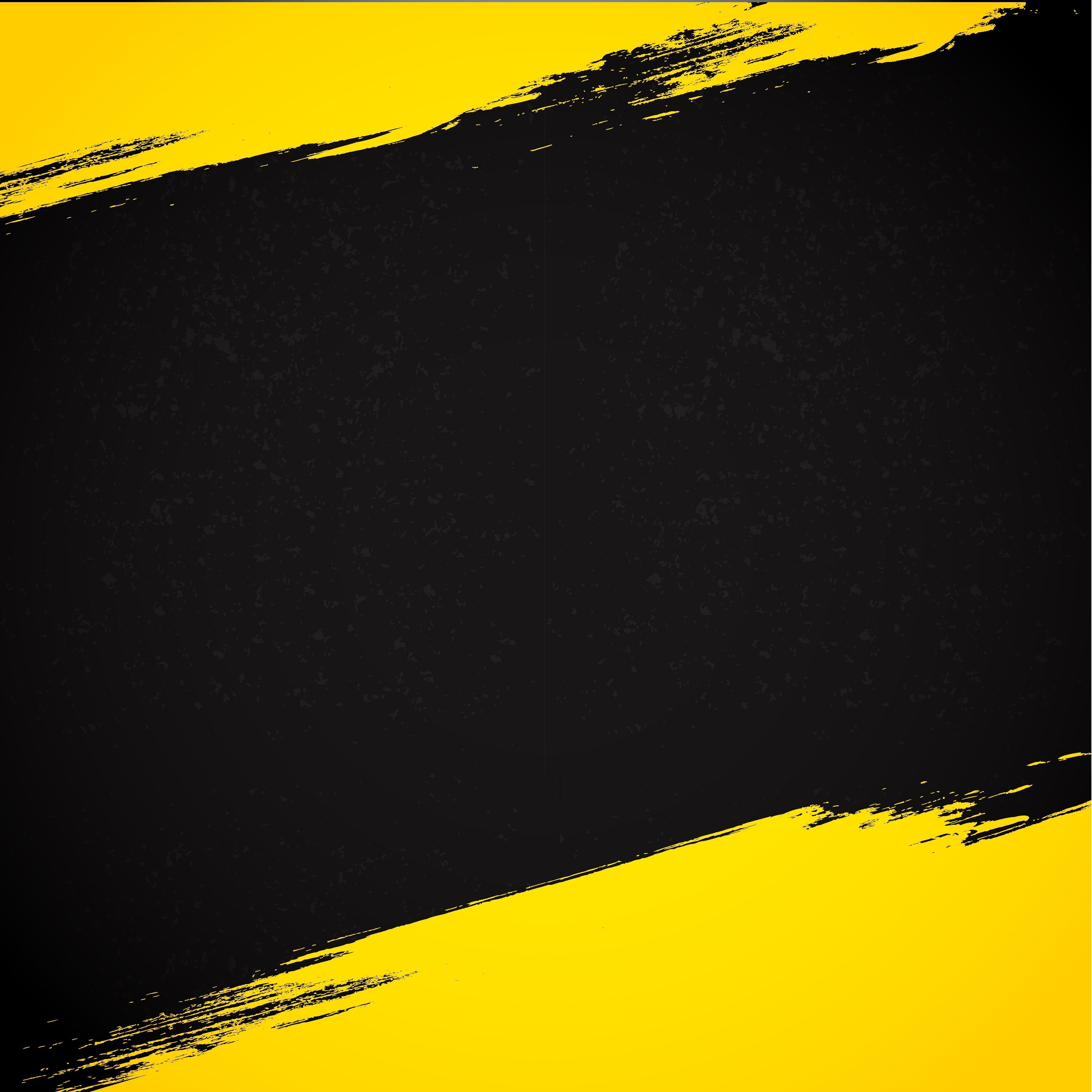 Желто черная абстракция - 80 фото