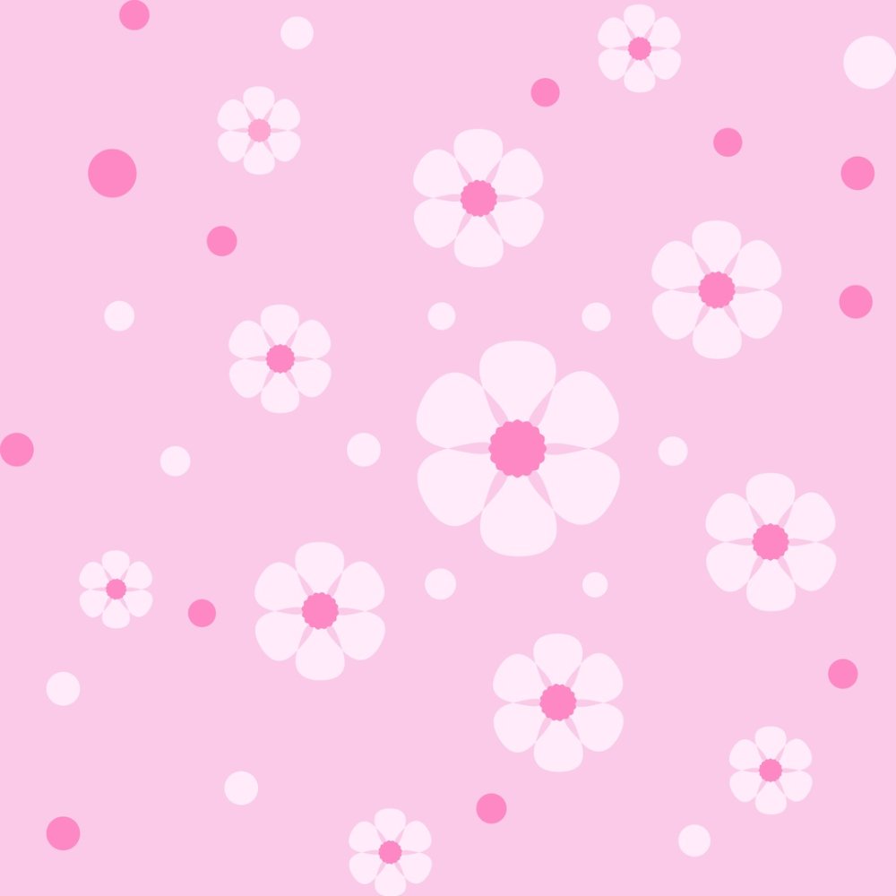 Розовый детский фон для баннера