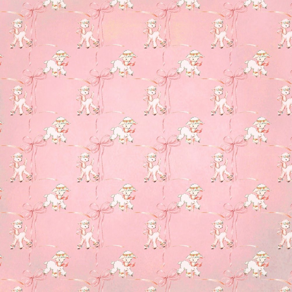 Скрапбукинг бумага розовая