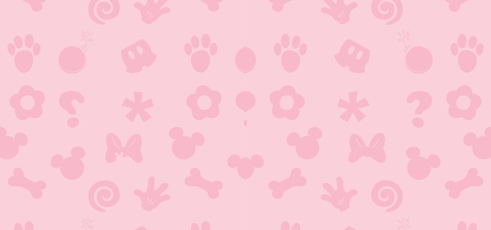 Паттерн розовые лапки