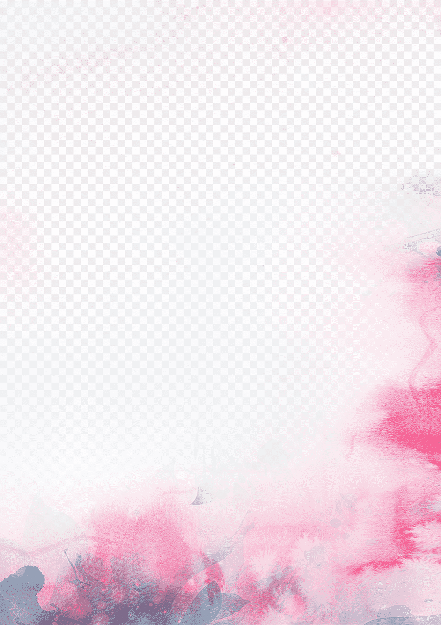 Розовая акварель