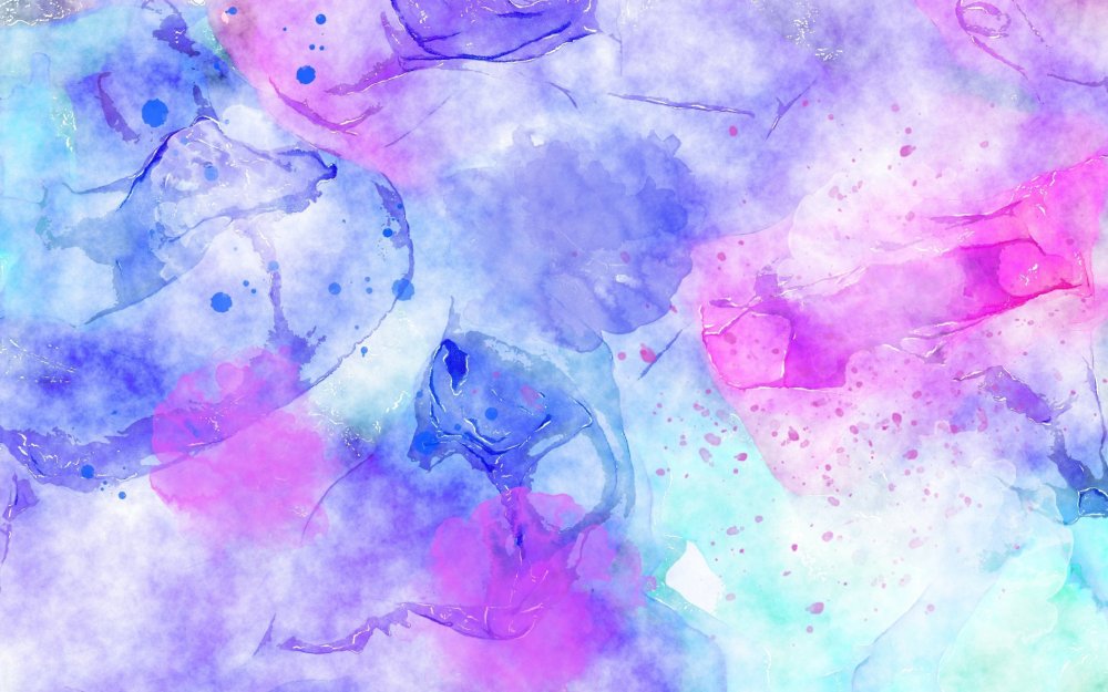 Фиолетовый акварельный фон