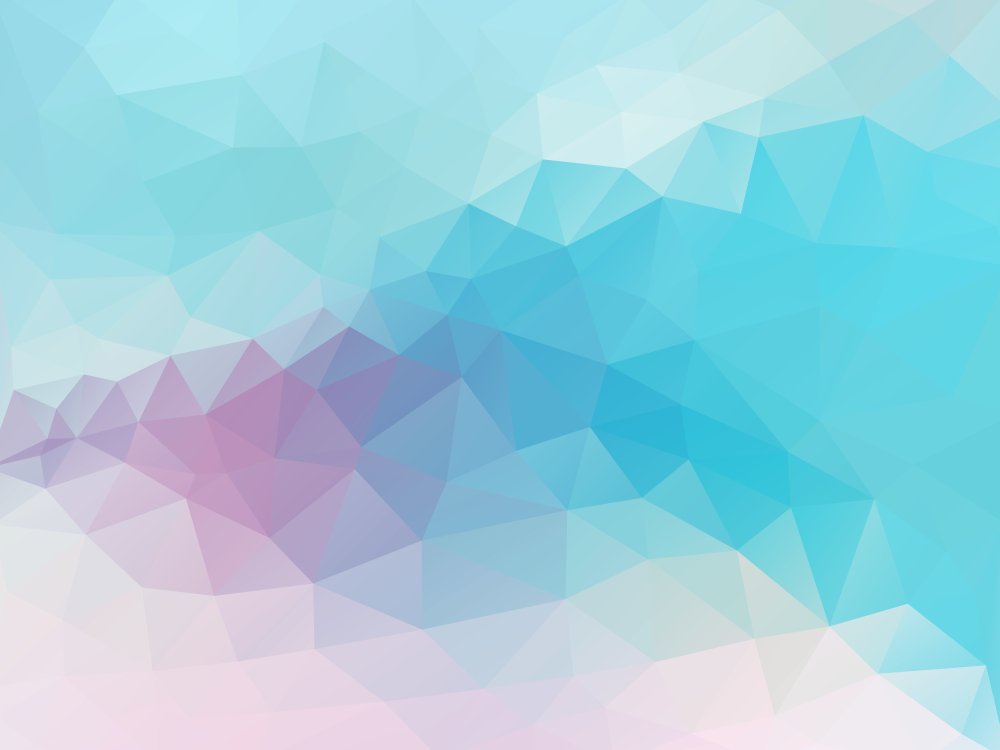 Голубой геометрический фон