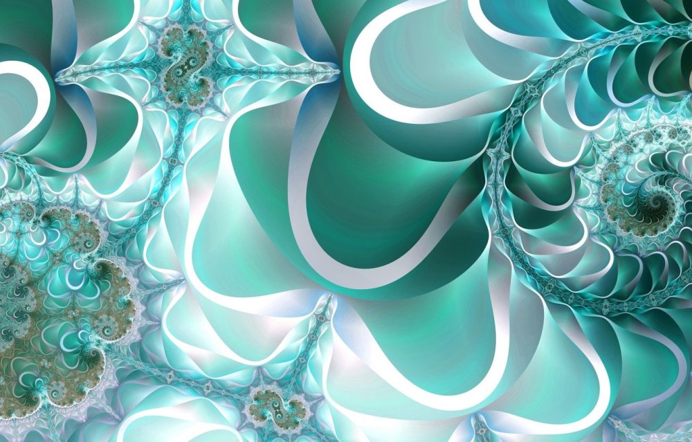 Бирюзовые линии