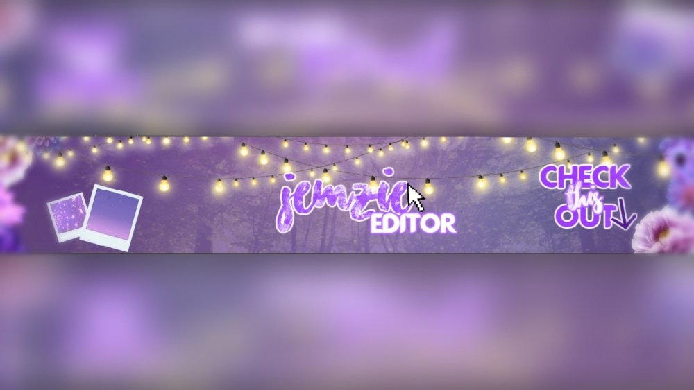 Шапка для игрового канала