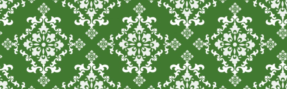 Башкирский орнамент зеленый