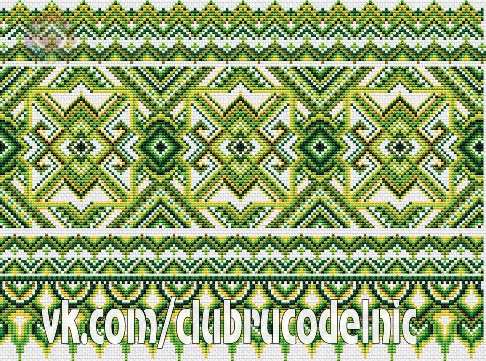 Вышивка крестом башкирские орнаменты