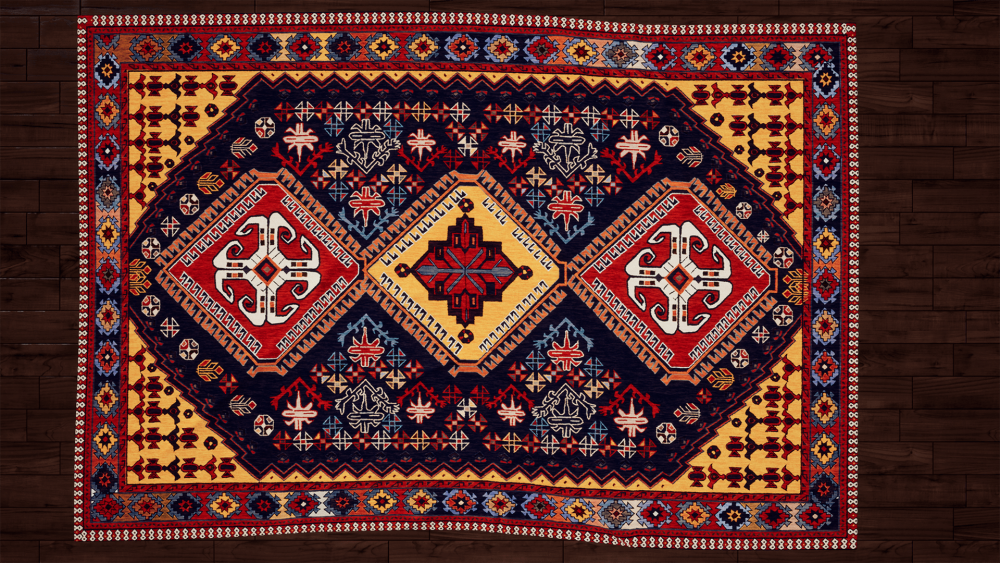 Башкирский ковер