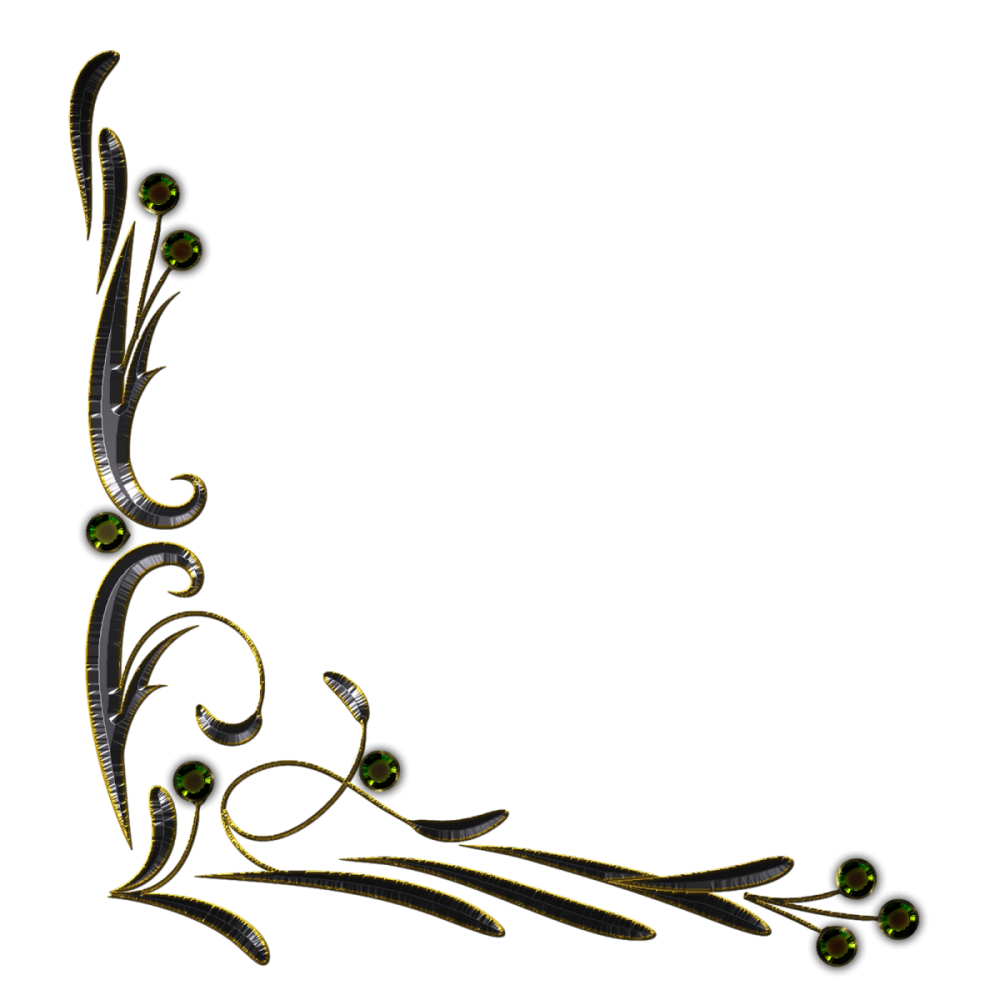 Узорные уголки