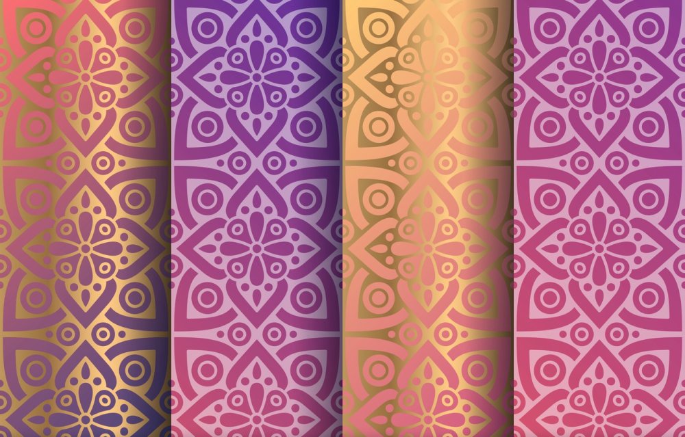 Фон казахский орнамент