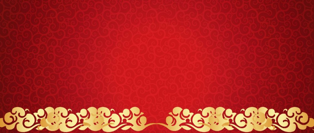 Красный фон с узорами