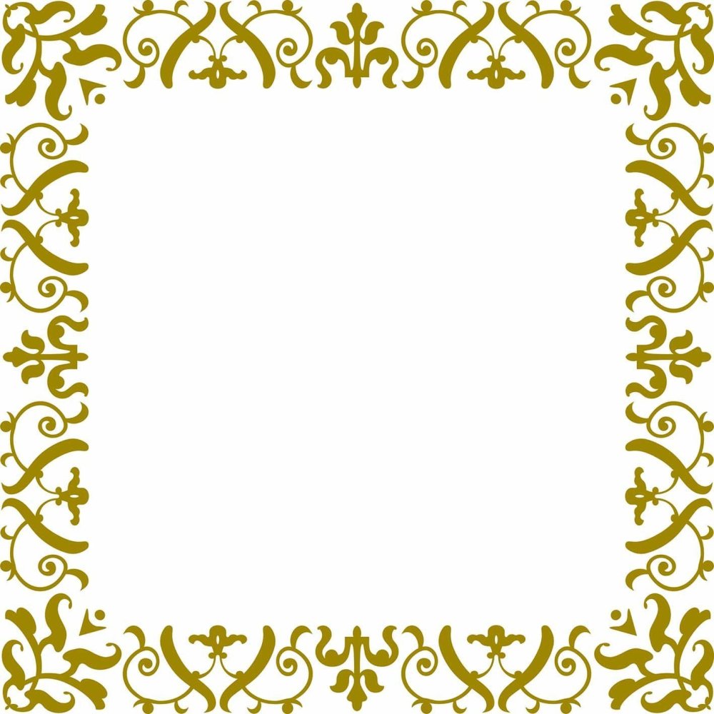 Восточный орнамент рамка