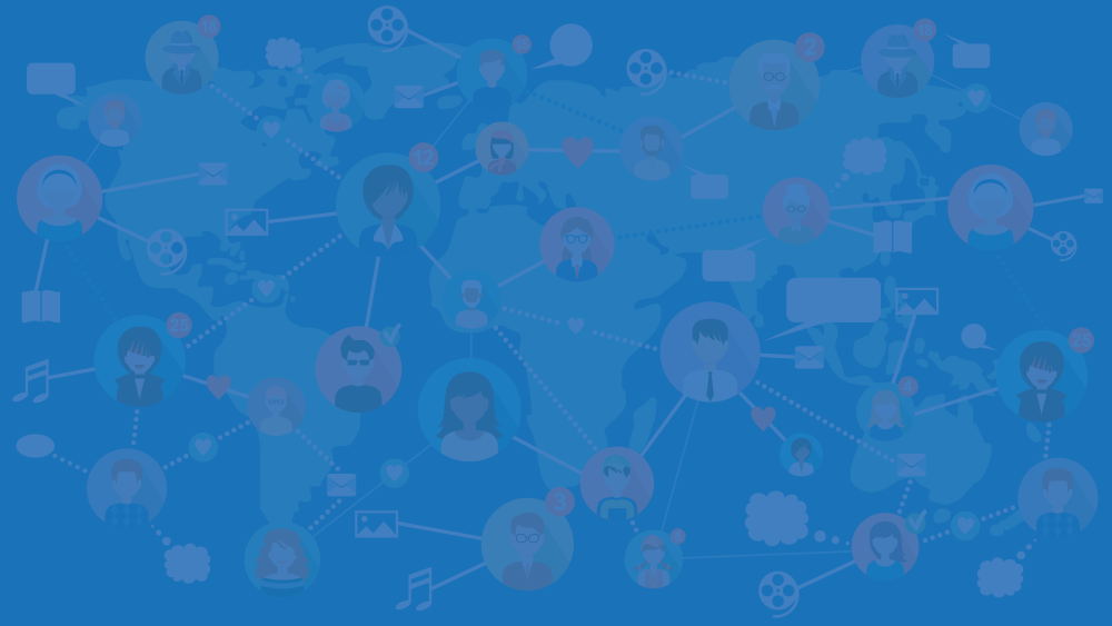 Фон для презентации социальные сети