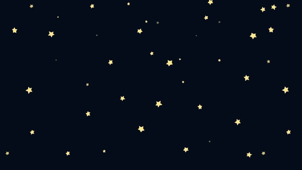 Звездное небо мультяшное