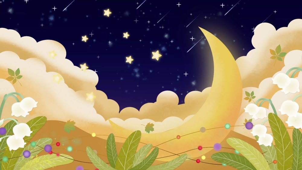 Сказочный фон звезды