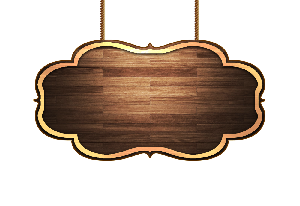 Деревянная дощечка для надписи