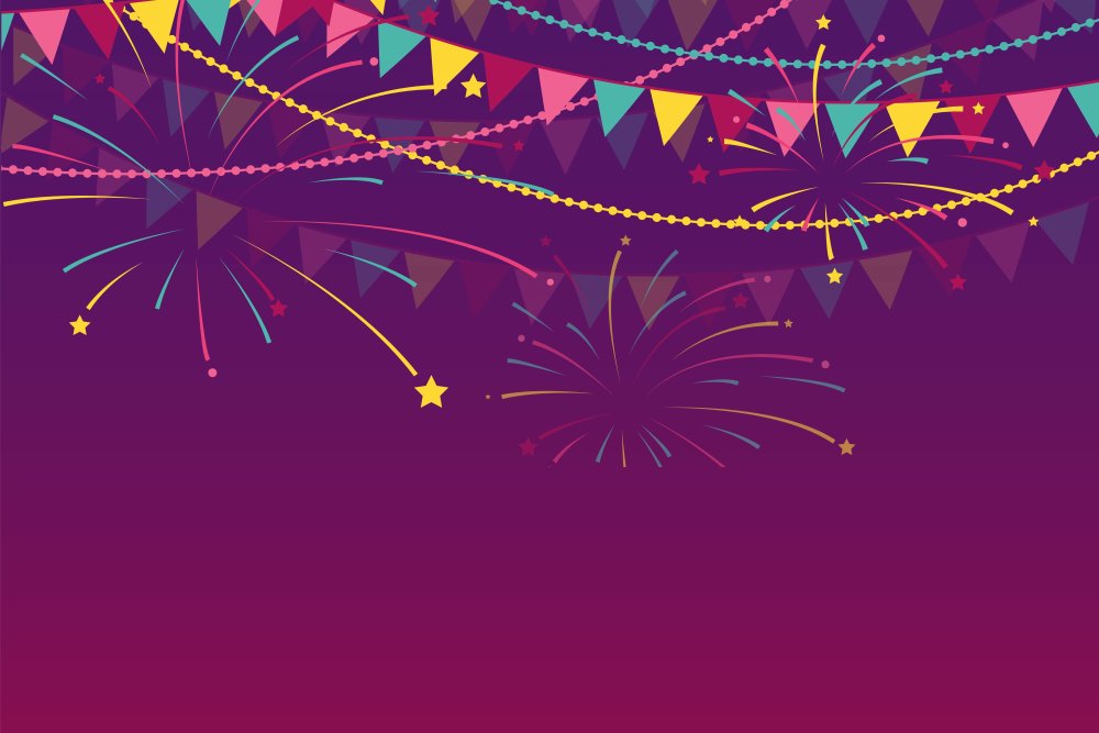 Праздничный фон векторный