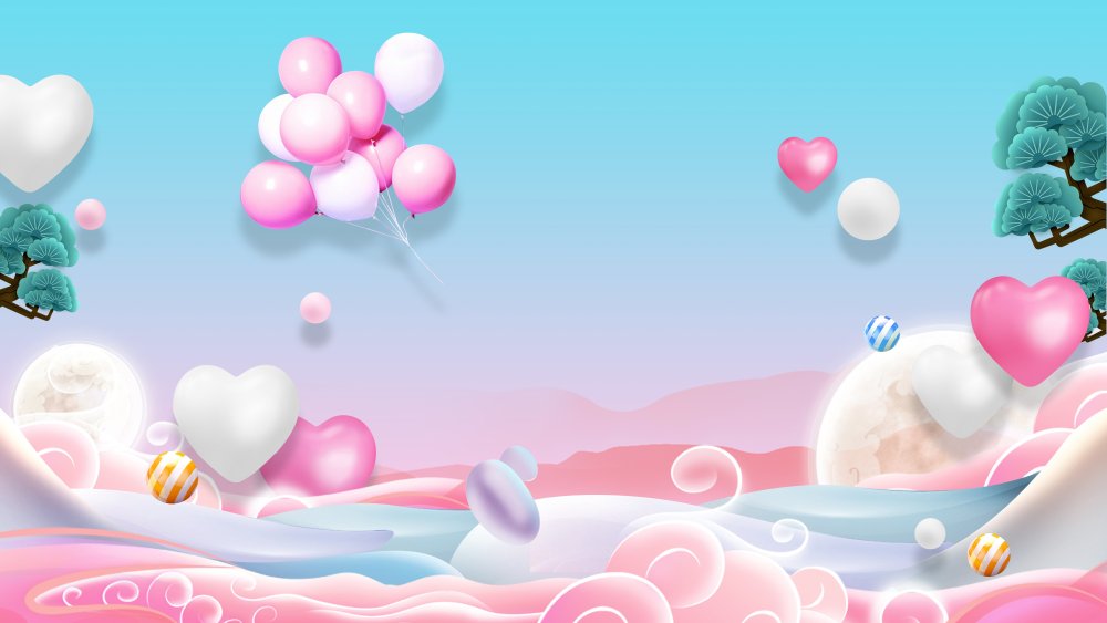 Фон для баннера для девочки