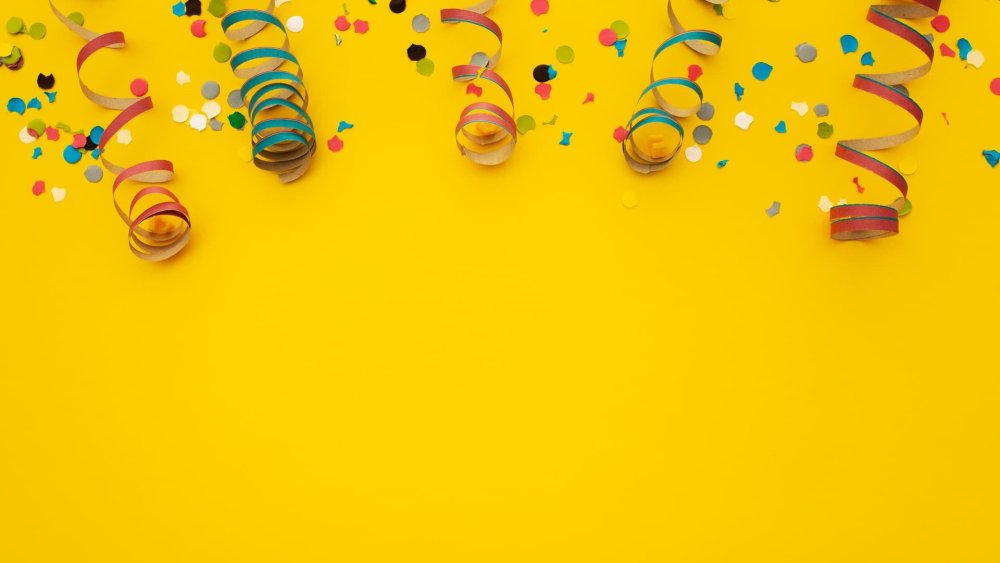 Фон конфетти