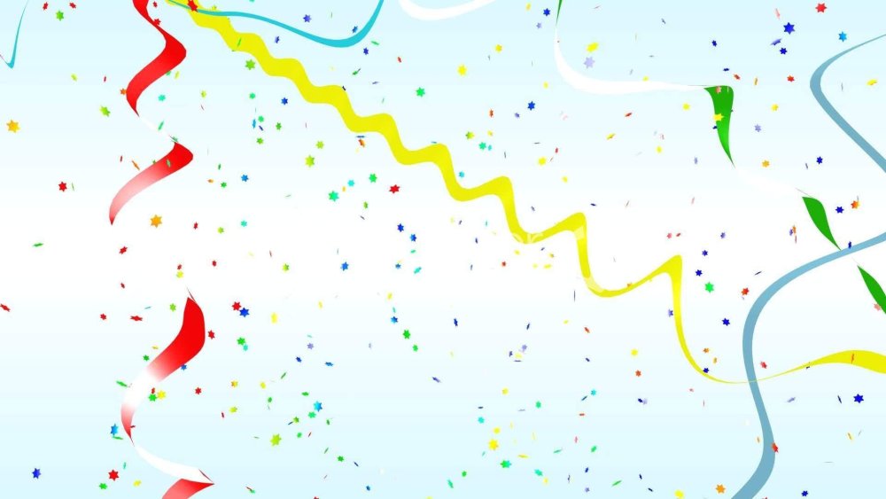 Праздничный фон для презентации