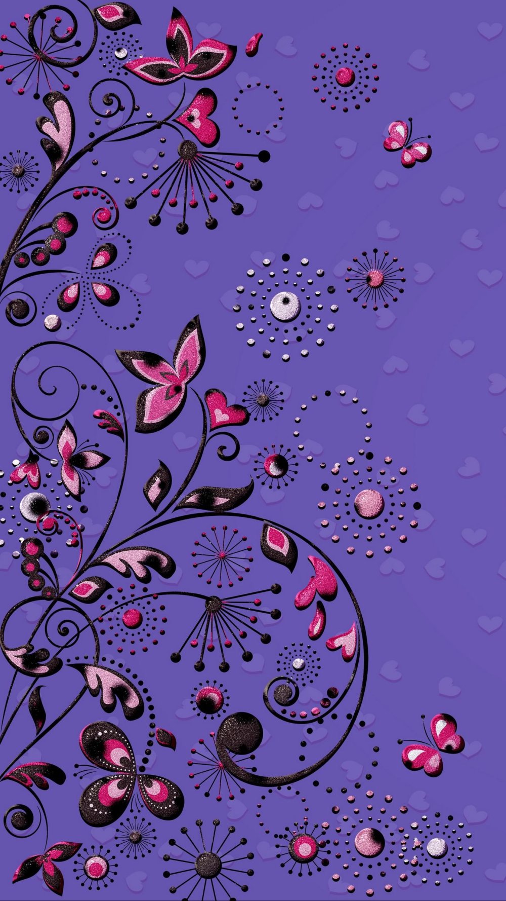 Красивые абстрактные цветы