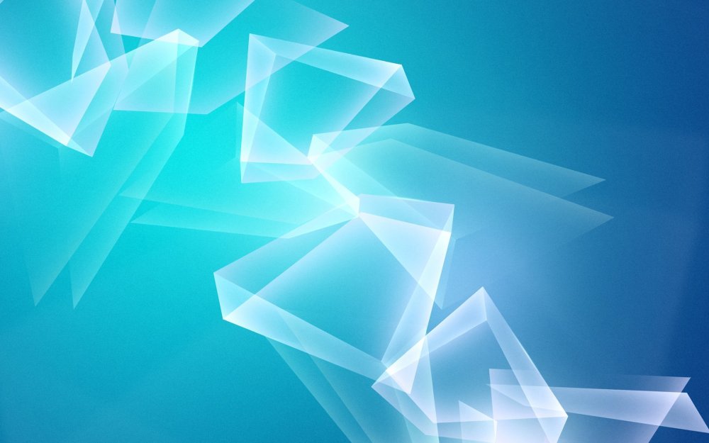 Фон голубой абстрактный геометрический