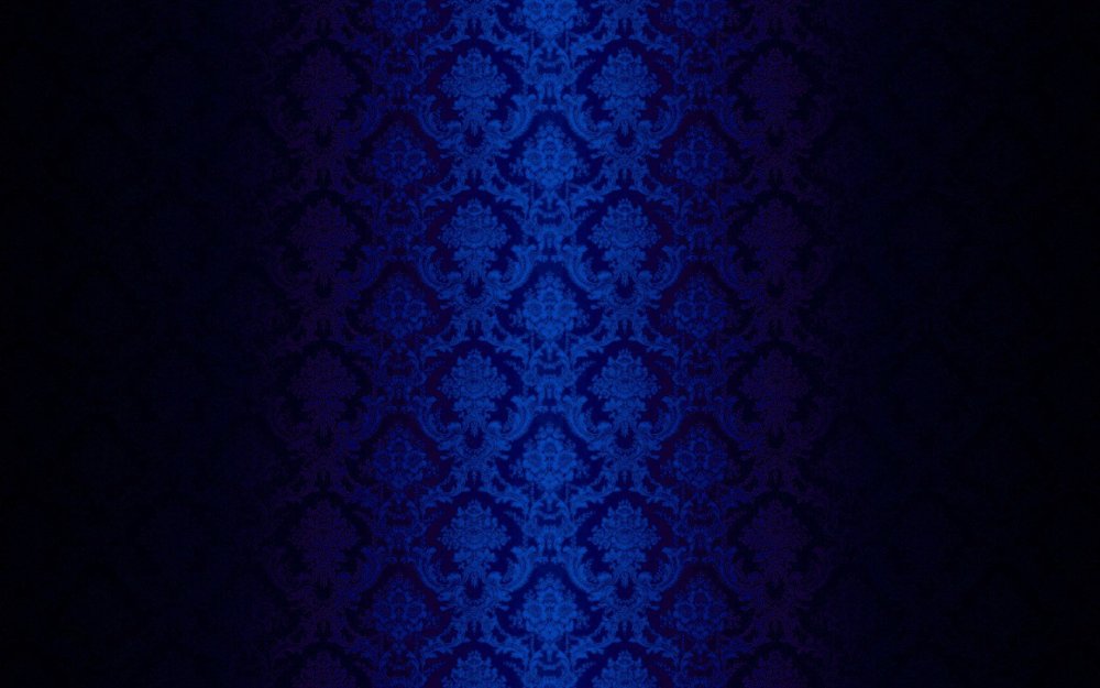 Синий фон с узорами