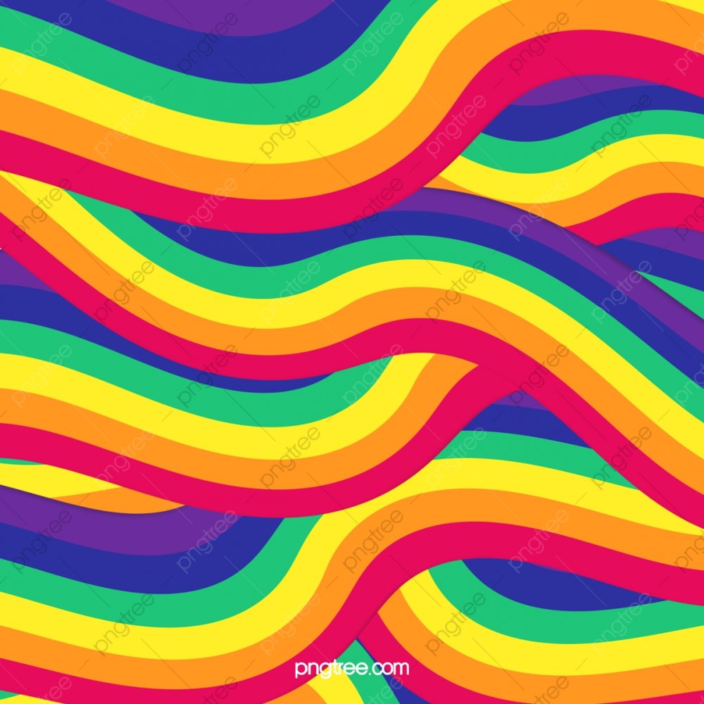 Эстетичный Радужный фон