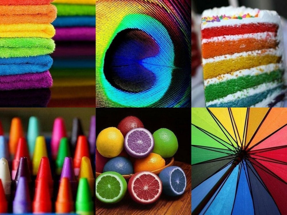 Разноцветные полосы