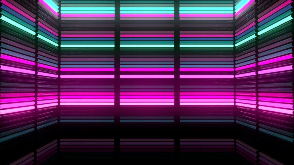 Неоновые полоски