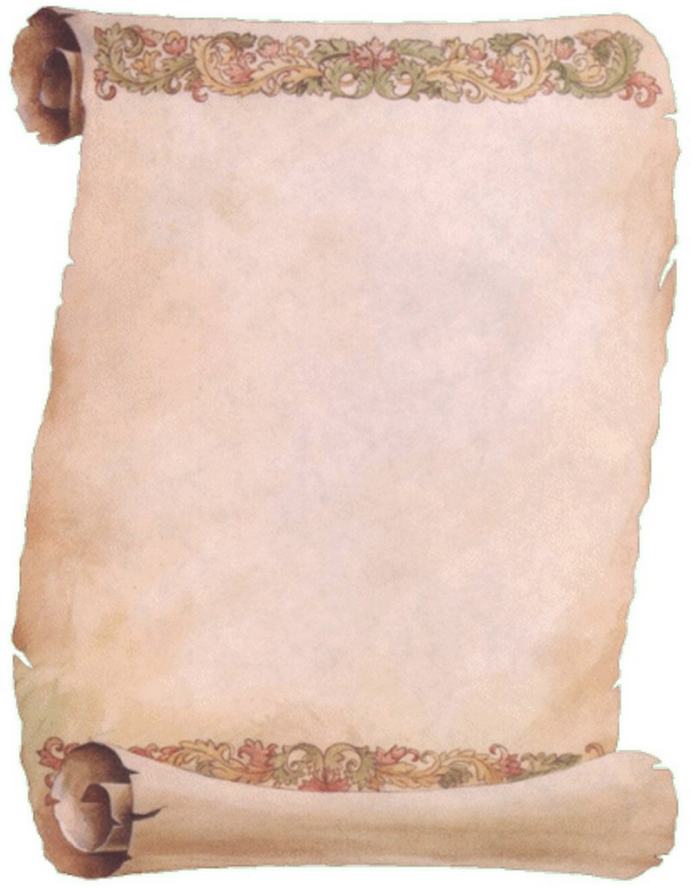 Старинная грамота свиток