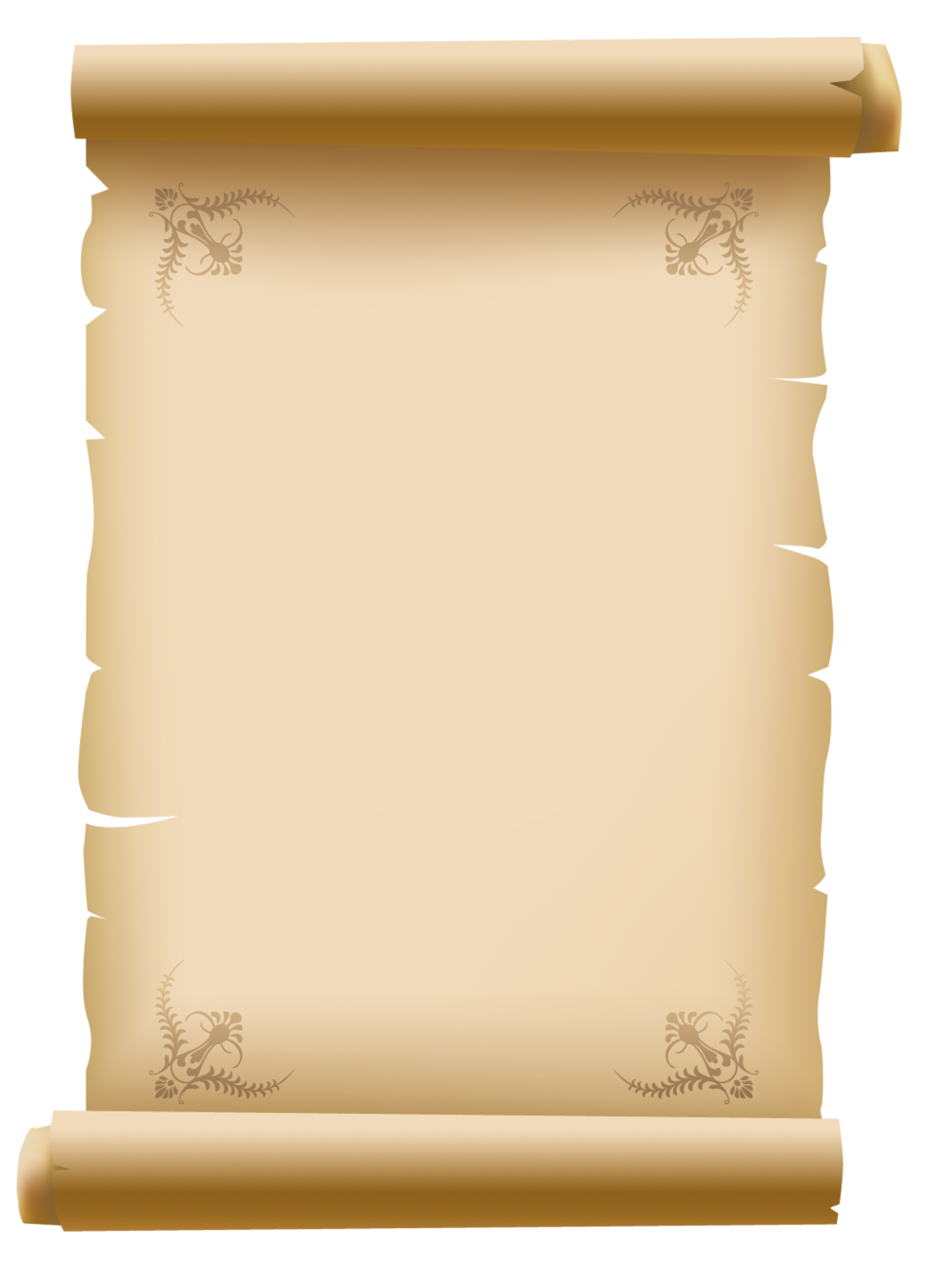 Красивый свиток