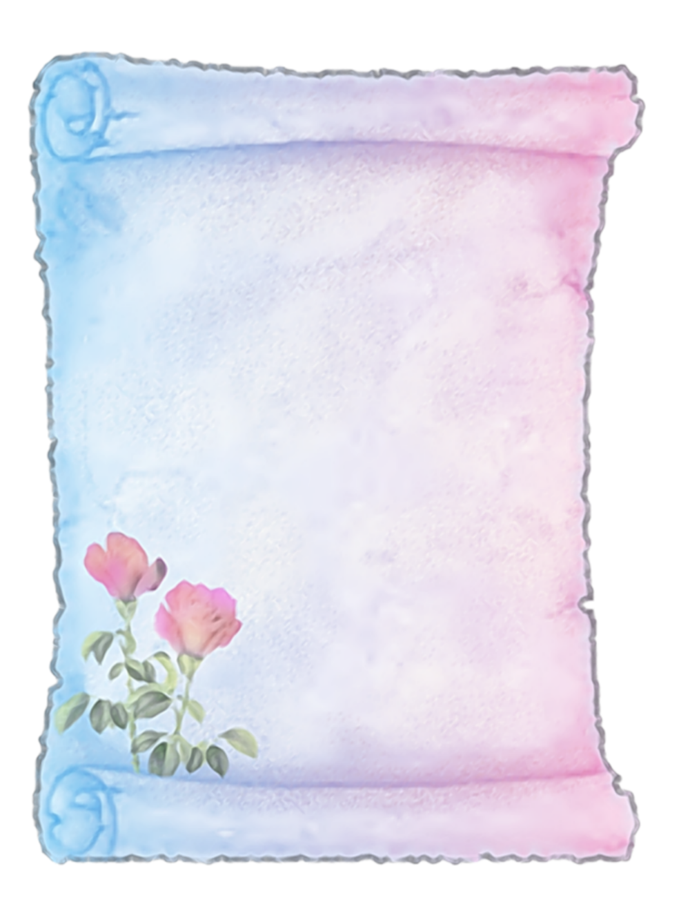 Красивый лист бумаги